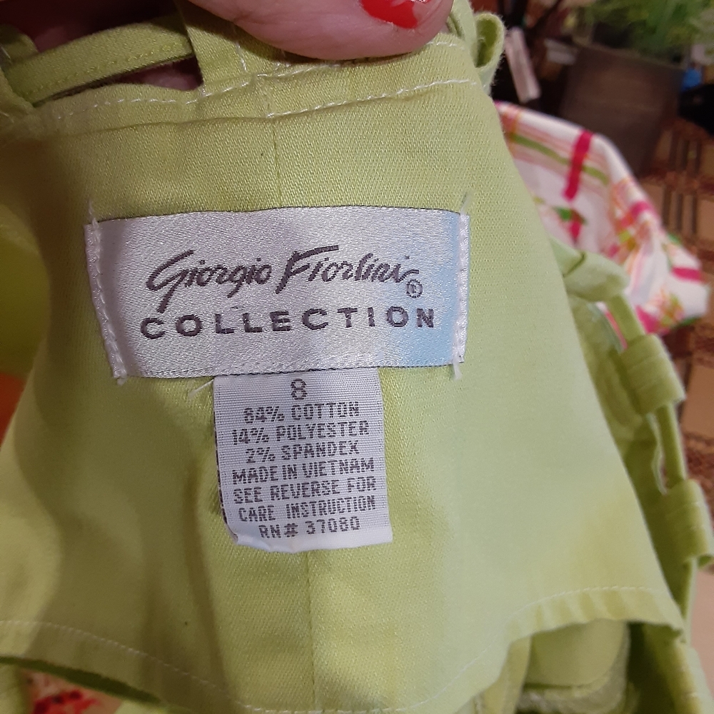 Gorgeous Lime Green Dress🌹 SOLD - Picture 2 of 4